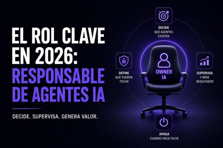 El nuevo rol que toda empresa necesita en 2026: el responsable de agentes de IA