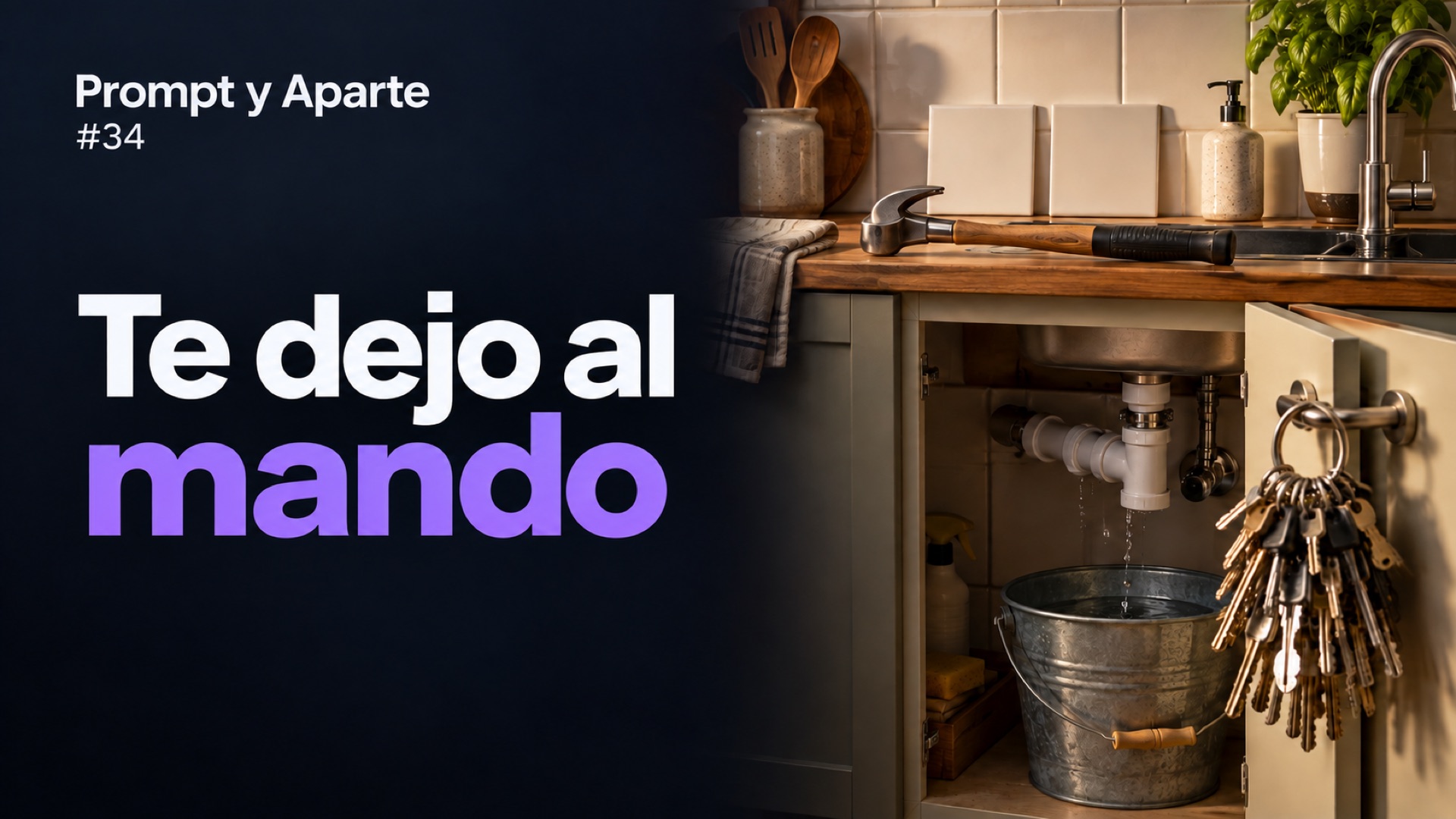 Te dejo al mando